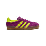 Adidas Gazelle Indoor Sneakers Basses Unisexe Shock Purple & Yellow