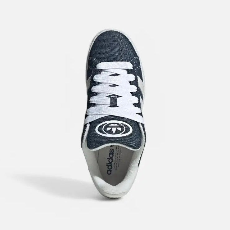 Sneakers basses Adidas Campus 00s denim cloud white unisexe