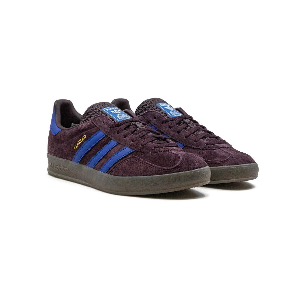 Sneakers basses Adidas Gazelle Indoor shadow semi lucid blue unisexe