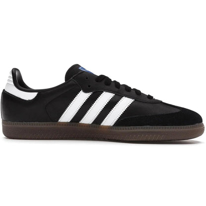 Sneakers basses Adidas Samba OG black white gum unisexe