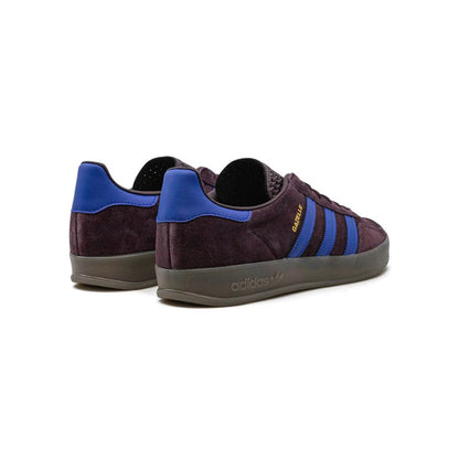 Sneakers basses Adidas Gazelle Indoor shadow semi lucid blue unisexe