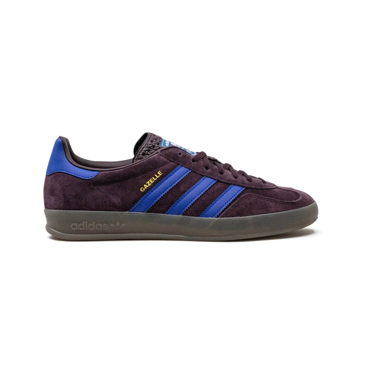 Sneakers basses Adidas Gazelle Indoor shadow semi lucid blue unisexe