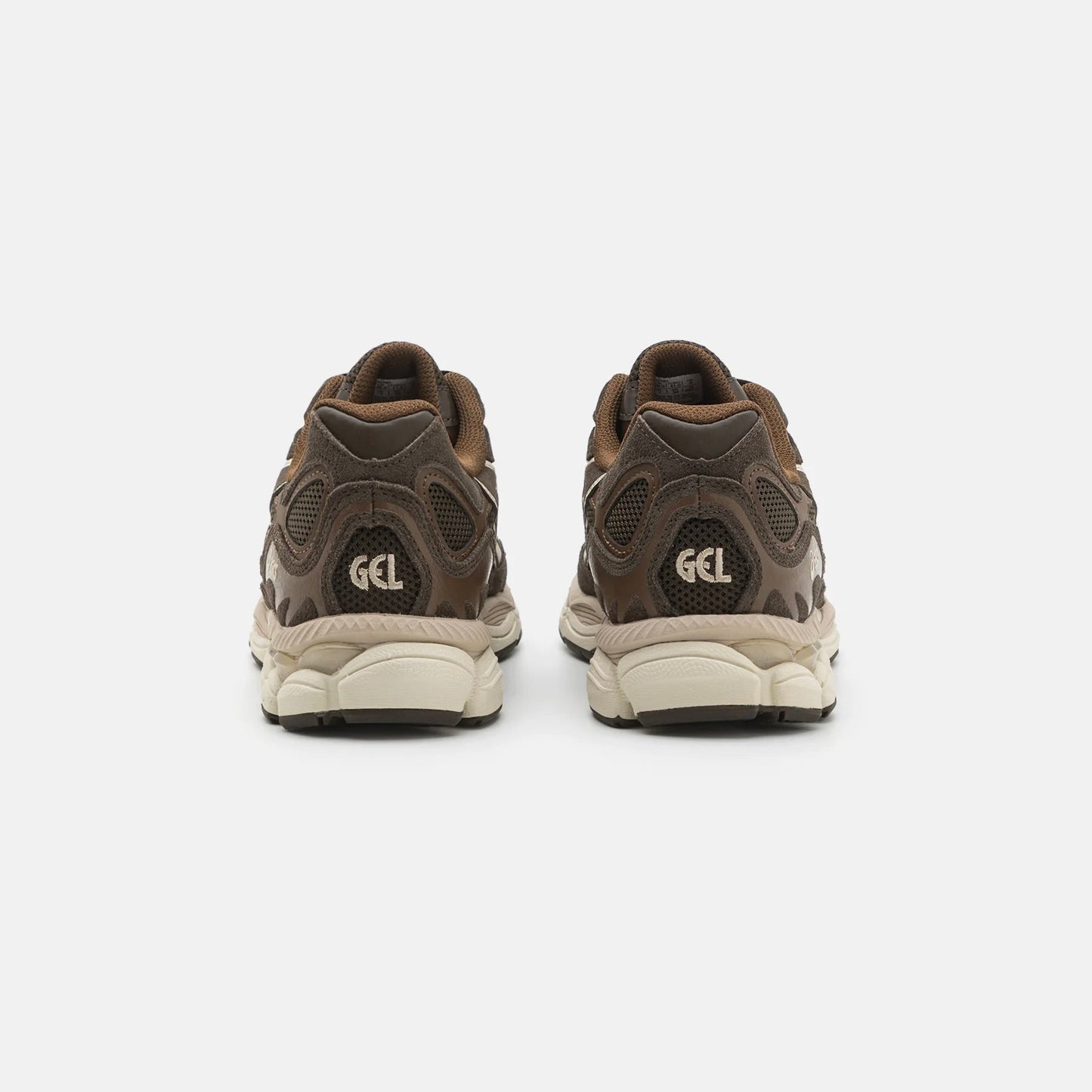 ASICS Gel-NYC Black Coffee, Baskets Basses Unisexe Mesh et Daim – photo 4