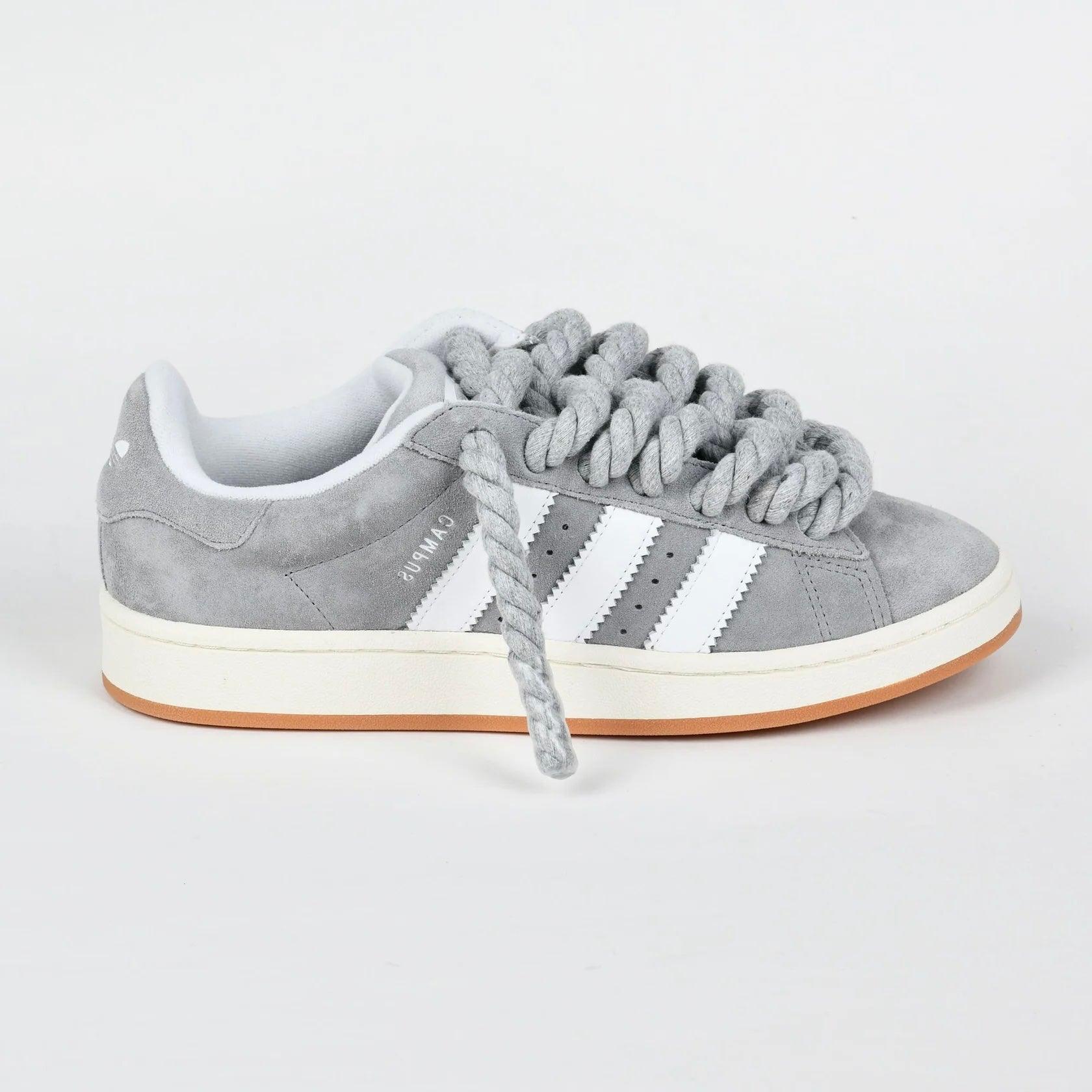 Sneakers basses Adidas Campus 00s grey adidas rope laces custom grey unisexe