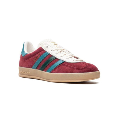 Sneakers basses Adidas Gazelle collegiate burgundy unisexe