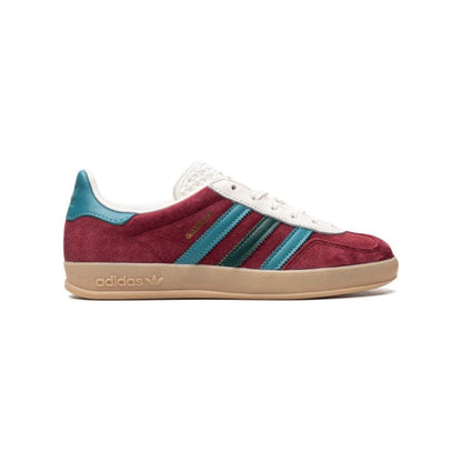 Sneakers basses Adidas Gazelle collegiate burgundy unisexe