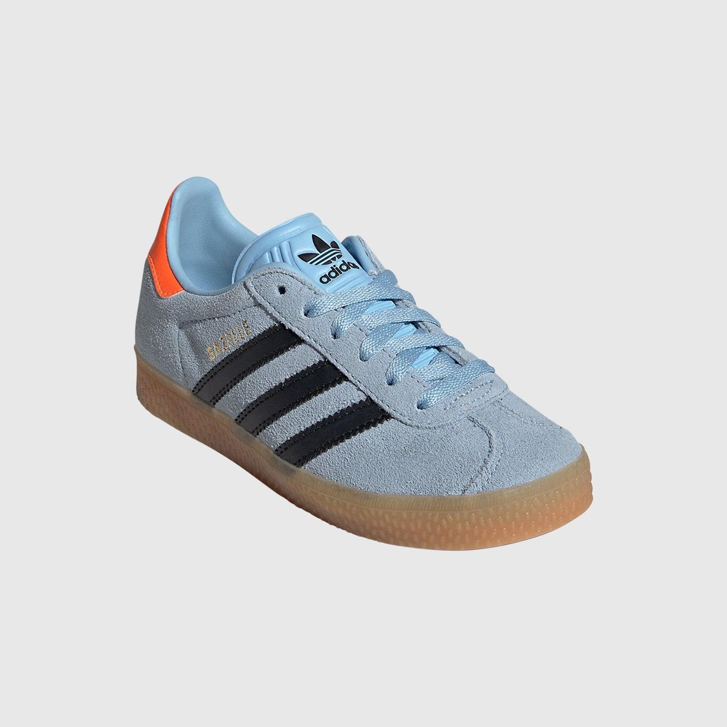 Sneakers basses Adidas Gazelle clear sky core black unisexe