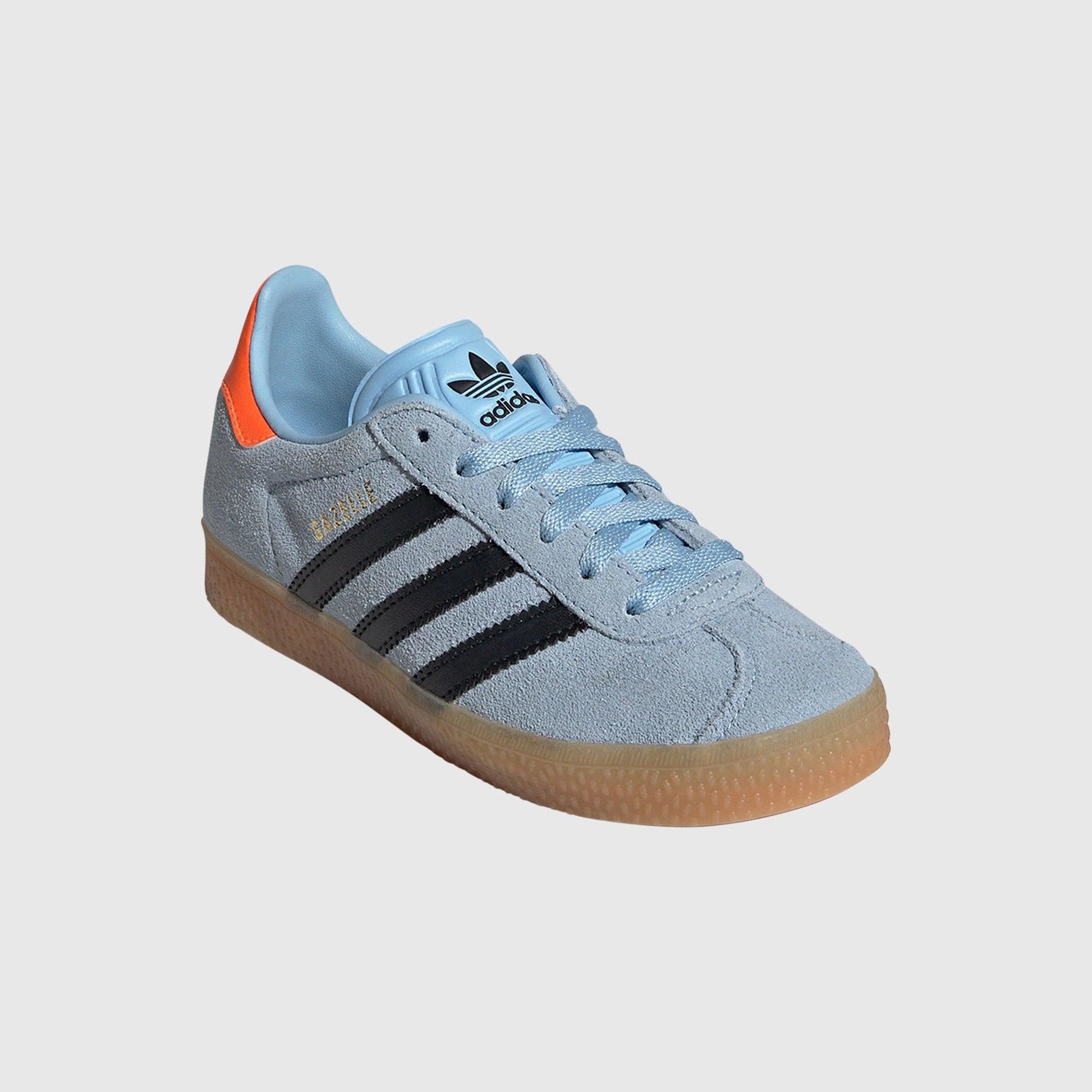 Sneakers basses Adidas Gazelle clear sky core black unisexe