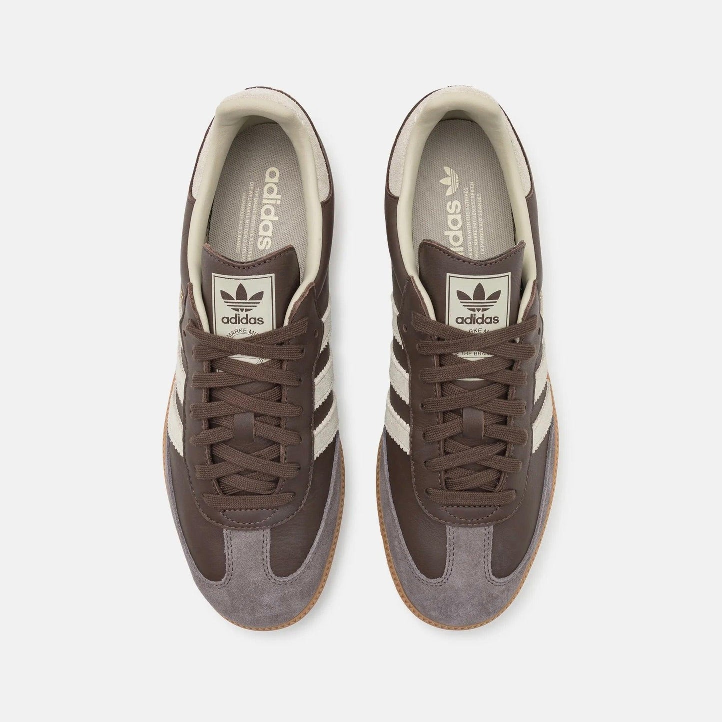 Sneakers basses Adidas Samba OG brown putty grey unisexe