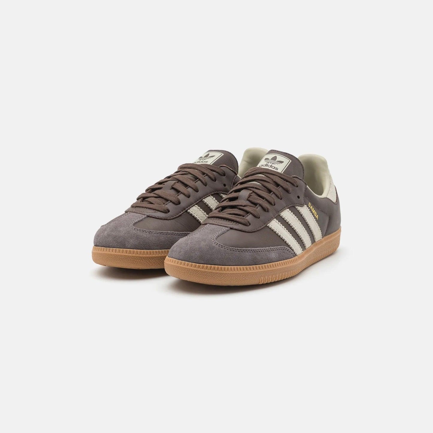 Sneakers basses Adidas Samba OG brown putty grey unisexe