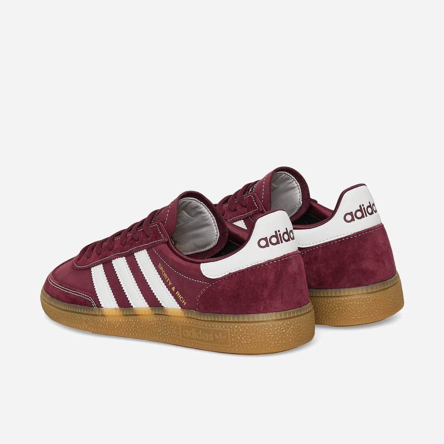 Sneakers basses Adidas Handball Spezial sporty & rich shadow red unisexe