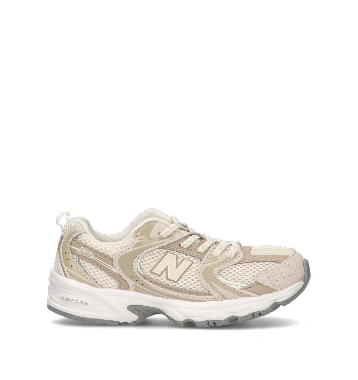 New Balance 530 Junior Baskets Linen Stoneware