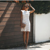 Menvelo Robe Midi Femme Imprimée