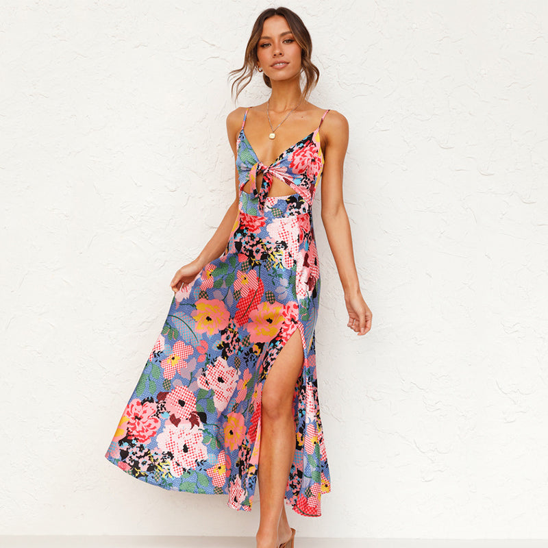 Hazel | Robe longue fleurie pour femmes, invitée de mariage