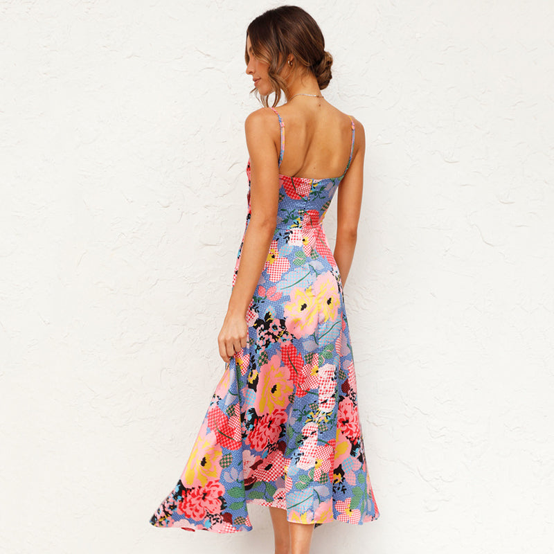 Hazel | Robe longue fleurie pour femmes, invitée de mariage