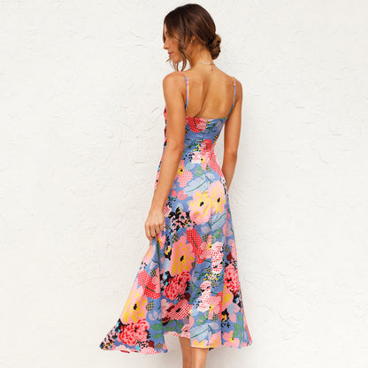 Hazel | Robe longue fleurie pour femmes, invitée de mariage