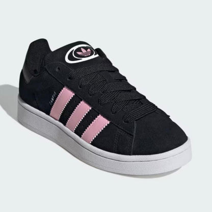 Sneakers basses Adidas Campus black true pink unisexe