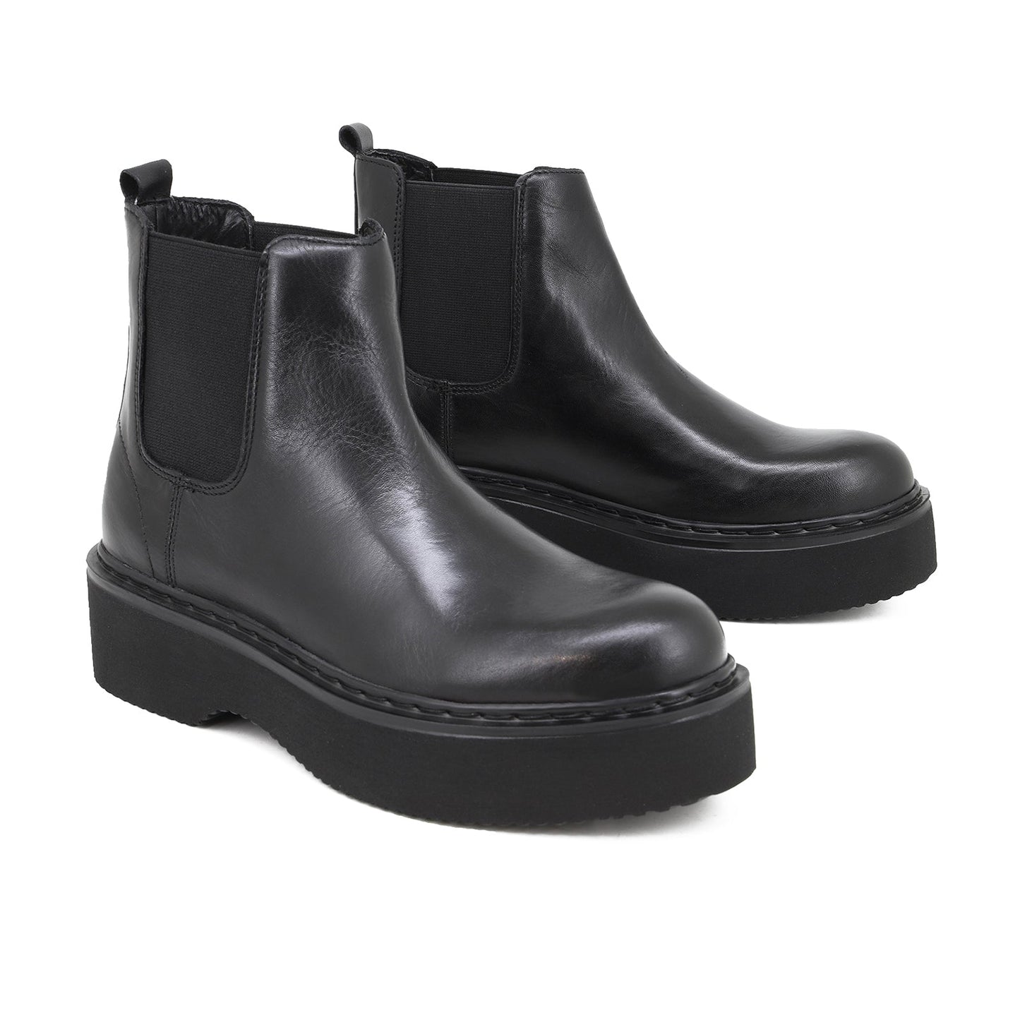 Bottines Chelsea Femme Tina – détail de la tige