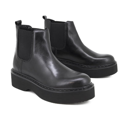 Bottines Chelsea Femme Tina – détail de la tige