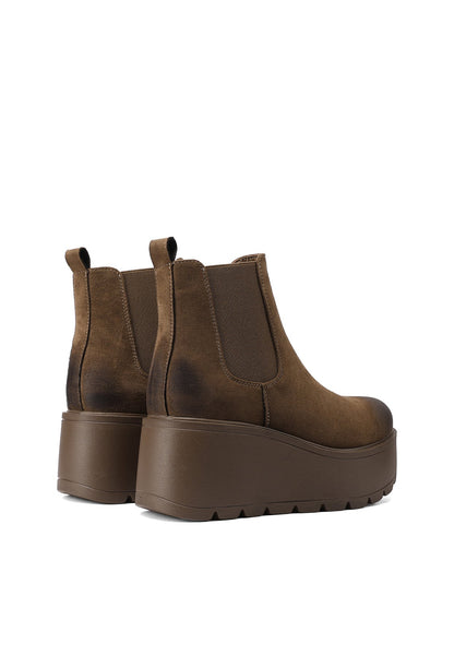 Bottines Chelsea Femme Pola – détail de la tige
