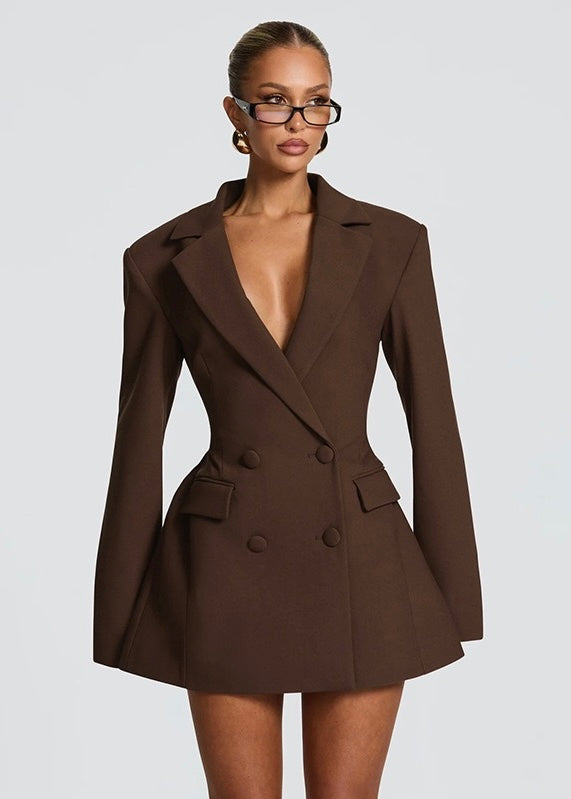 Robe Mini Femme en tissu léger, coupe confortable – Menvelo