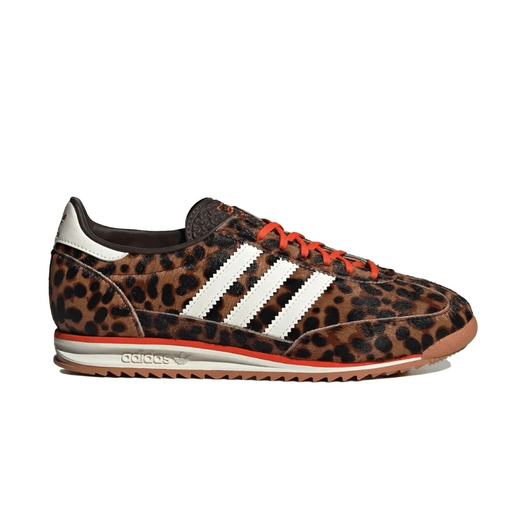 Sneakers basses Adidas SL 72 OG leopard print unisexe