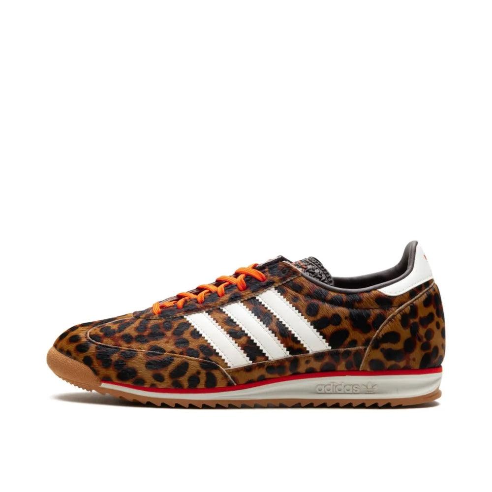 Sneakers basses Adidas SL 72 OG leopard print unisexe