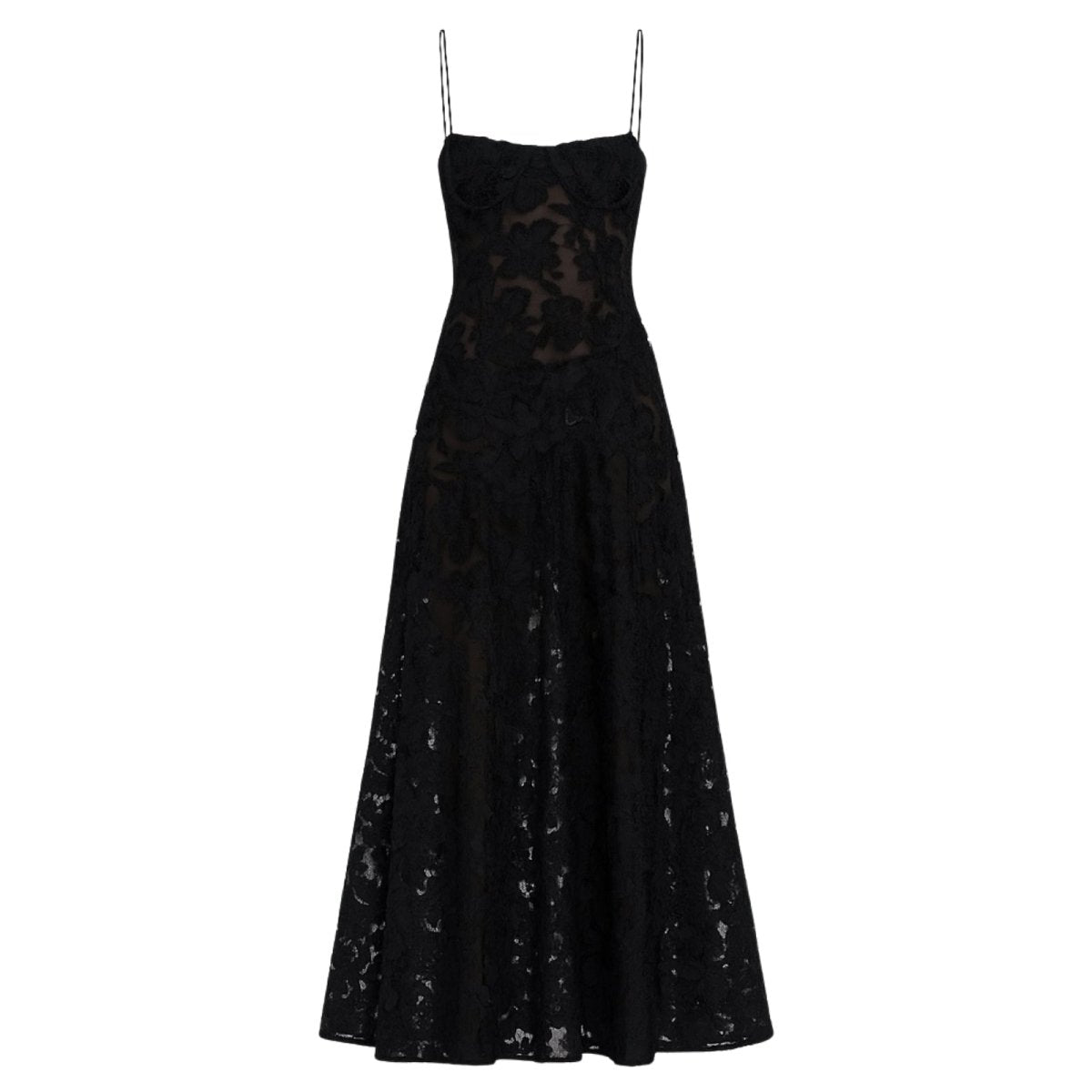 Jennifer | Robe de soirée maxi fluide sans manches pour femme