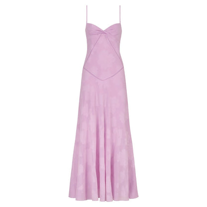 Jennifer | Robe de soirée maxi fluide sans manches pour femme
