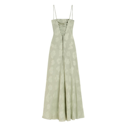 Jennifer | Robe de soirée maxi fluide sans manches pour femme