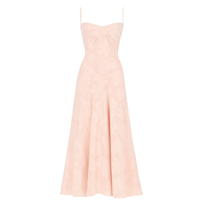 Jennifer | Robe de soirée maxi fluide sans manches pour femme