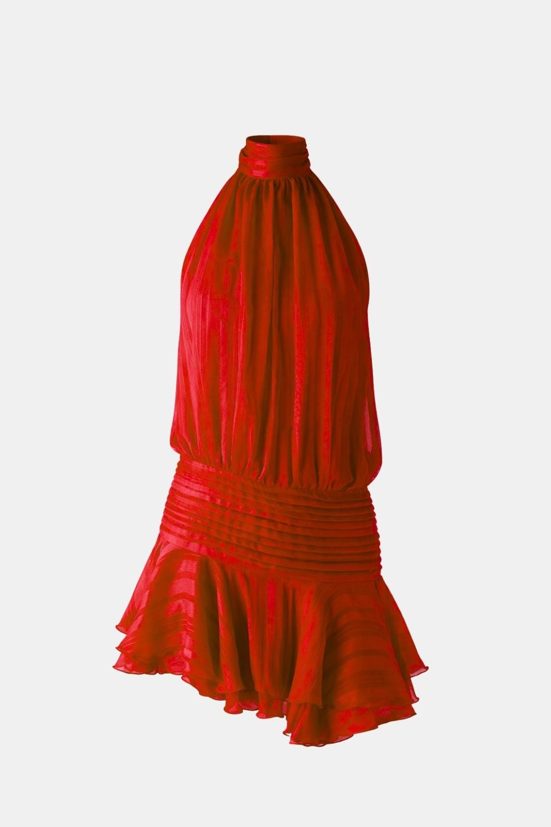 Robe Mini Femme en tissu léger, dos nu, coupe confortable – Menvelo