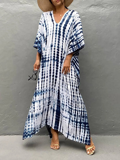 Kayla | Robe caftan maxi d'été pour femme