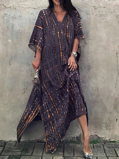 Kayla | Robe caftan maxi d'été pour femme