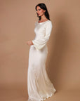 Robe Longue Femme Manches Longues – Coupe Fluide et Décontractée