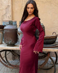 Robe Longue Femme Manches Longues – Coupe Fluide et Décontractée