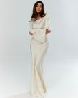 Robe Longue Femme Manches Longues – Coupe Fluide et Décontractée