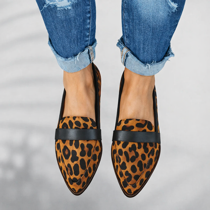 Mocassins Femme Victoire-Lily – détail de la tige