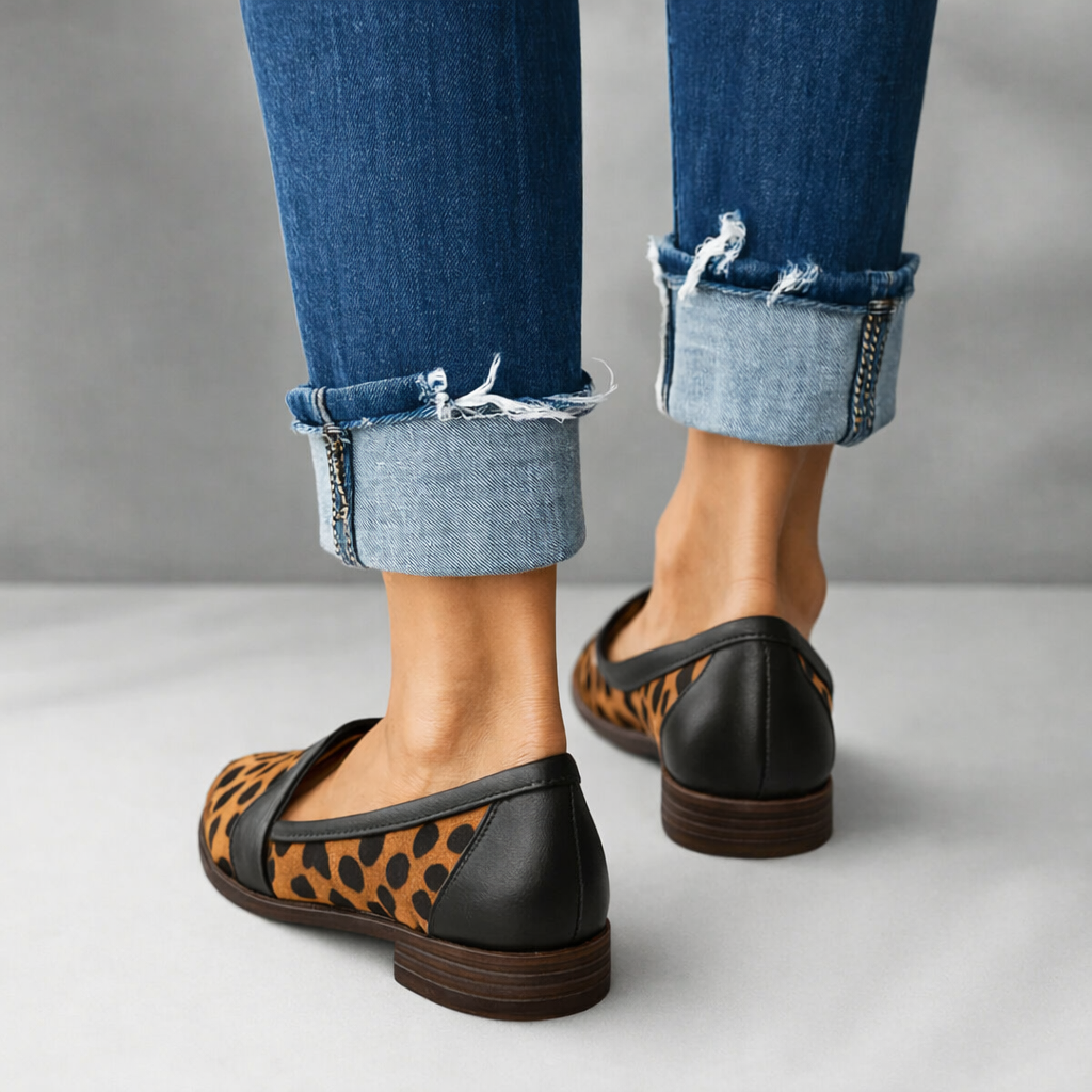 Mocassins Femme Victoire-Lily – vue portée