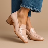 Mocassins Femme Albane-Anaïs, à Talon Élégants