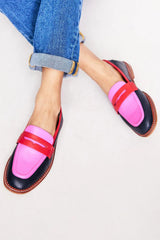 Mocassins Femme Sixtine-Emma, à Talon Élégants