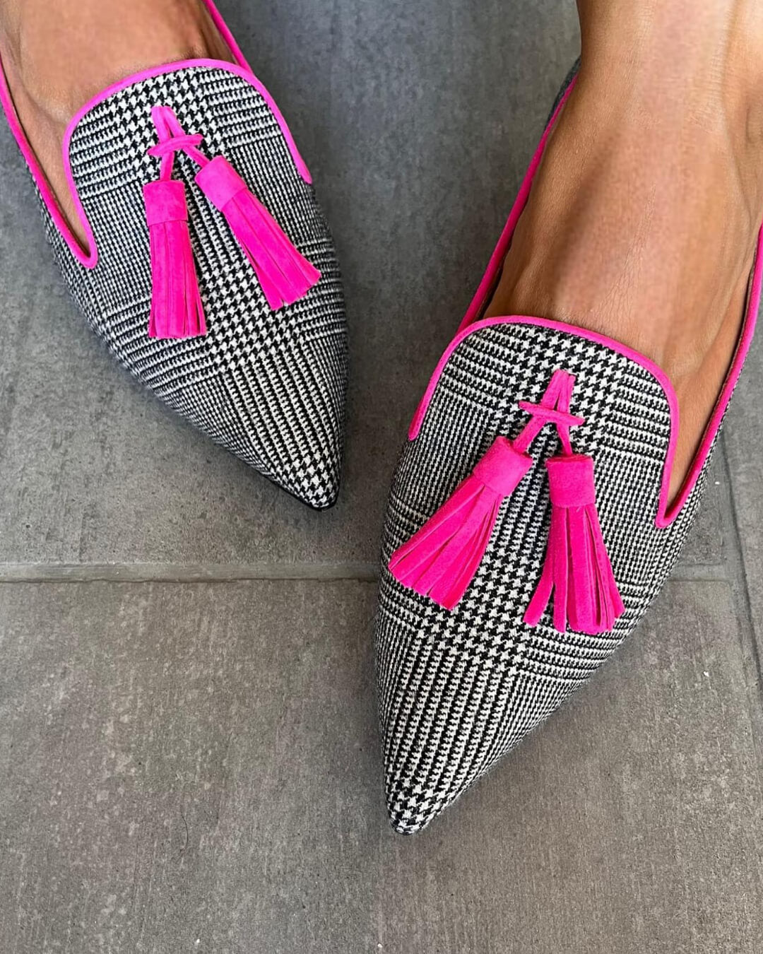 Mocassins Femme Sixtine-Jeanne – vue de dessus