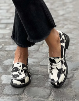 Mocassins Femme Albane-Ambre, à Talon Élégants