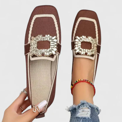 Mocassins Femme Albane-Lily – détail de la tige