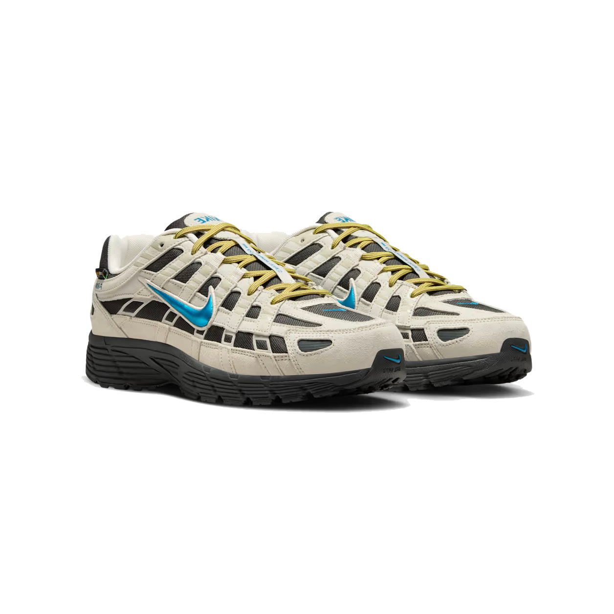 Nike P-6000 Cordura Black Beige, Baskets Rétro Running Unisexe Cuir Synthétique et Mesh – photo 2