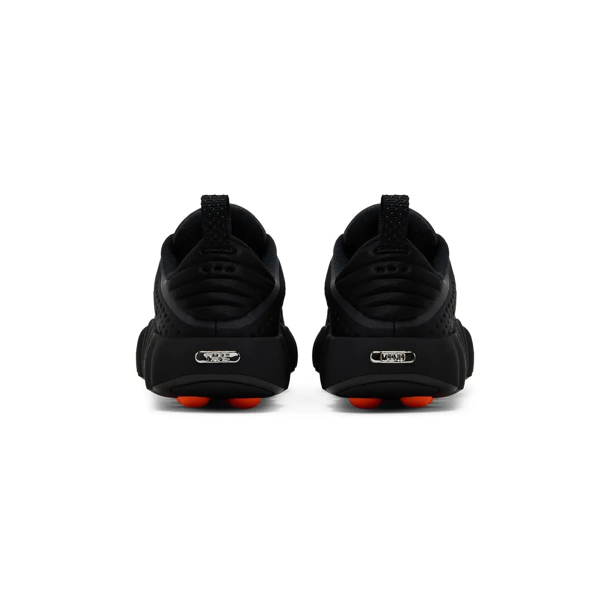 Nike Mind 002 Black Hyper Crimson Baskets Noir Orange Homme Femme - 3