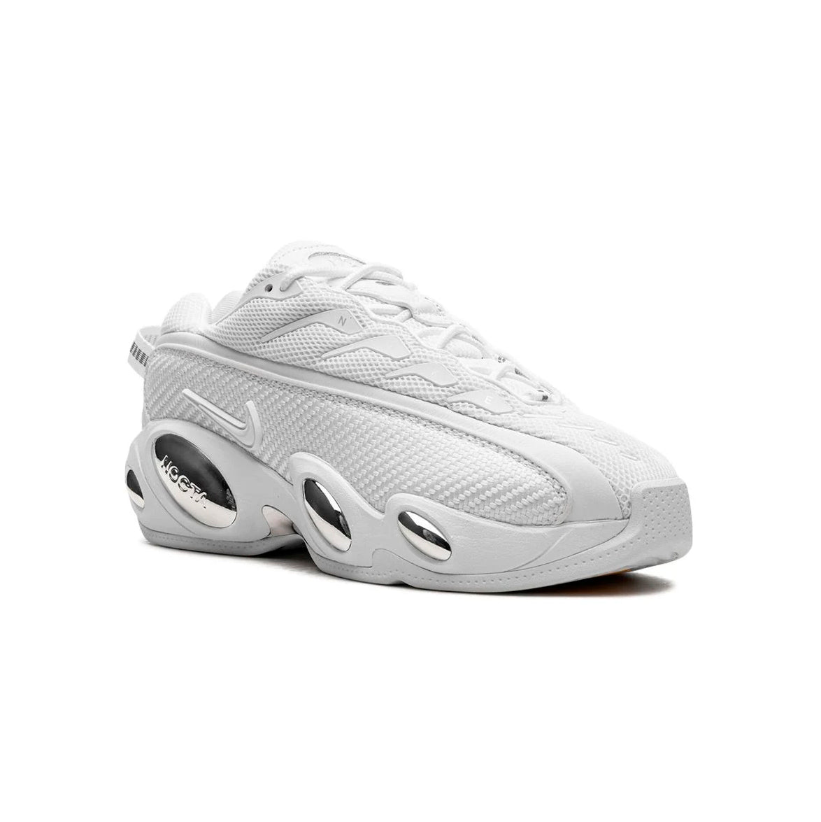 Nike NOCTA Glide Triple White, Baskets Lifestyle Unisexe – photo 2