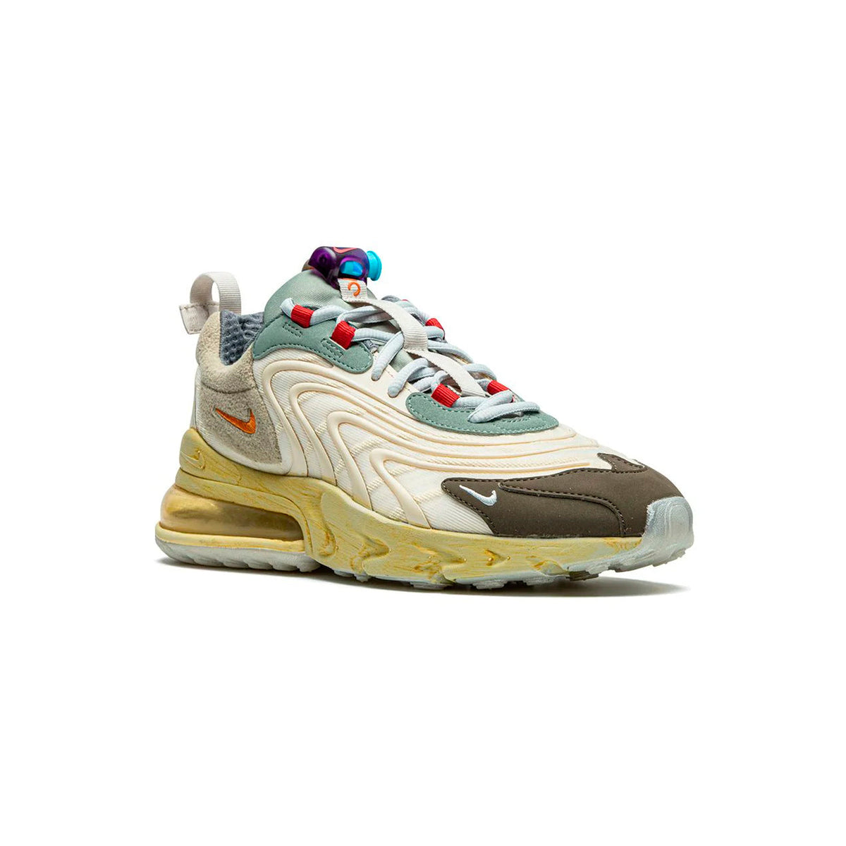 Nike Air Max 270 React x Travis Scott Cactus Trails Baskets Marron Mixte - 2