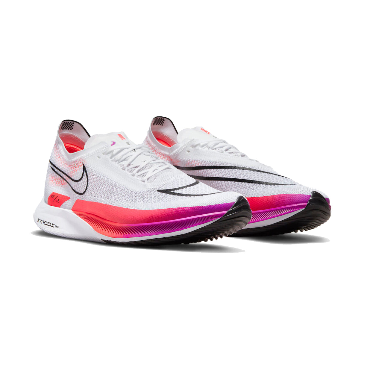Nike ZoomX StreakFly White Flash Crimson Hyper Violet, Chaussures Running Unisexe Mesh – photo 2