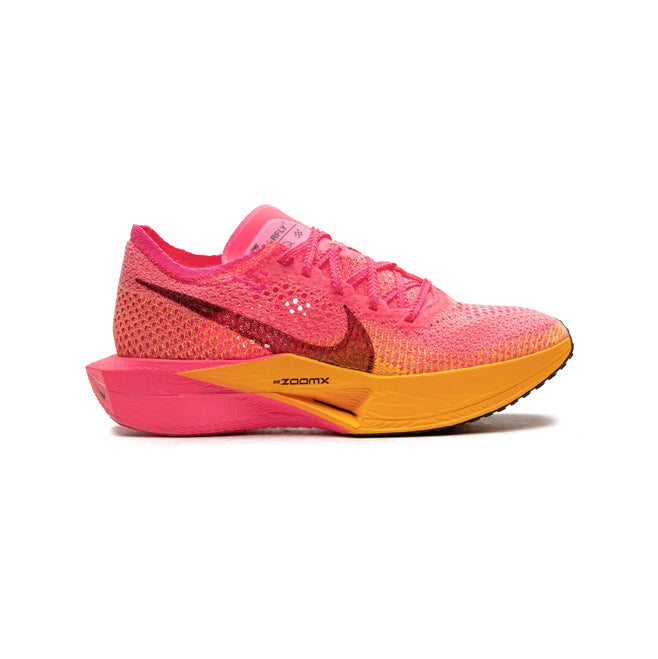 nike zoomx vaporfly 3 hyper pink laser orange baskets vue latérale